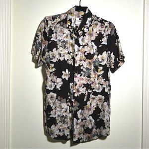 Cool soft floral Topman button down!